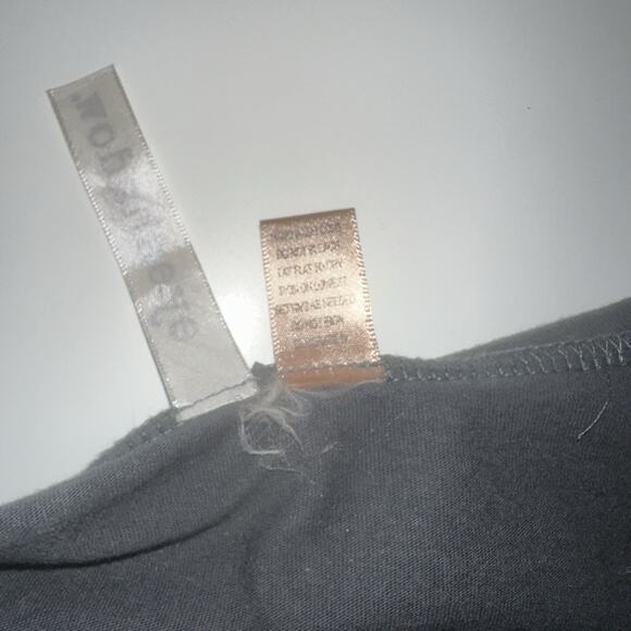 Eyeshadow Black Sequin Front Tunic Top Size Large 3/4 Sleeve Party Blouse - Picture 7 of 7